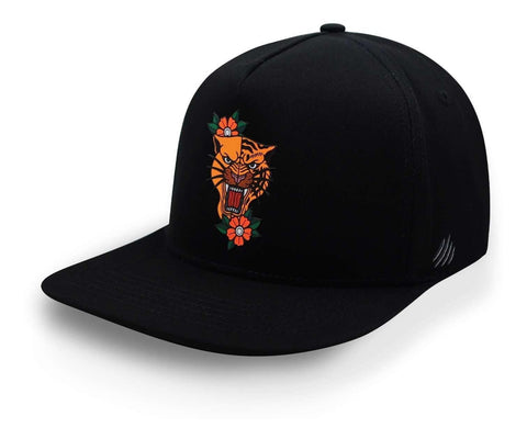 Gorra Gc Brothers Tiger Negro Unitalla
