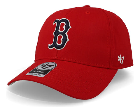 Gorra '47 MLB Red Sox Raised Basic MVP Rojo Unitalla