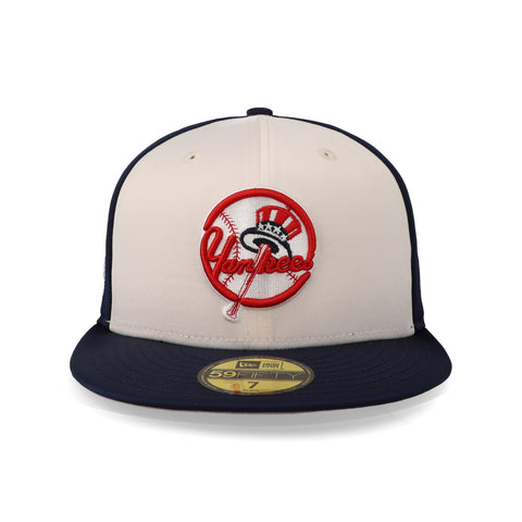 Gorra New Era 59 Fifty MLB Yankees Satin E3 Azul Marino