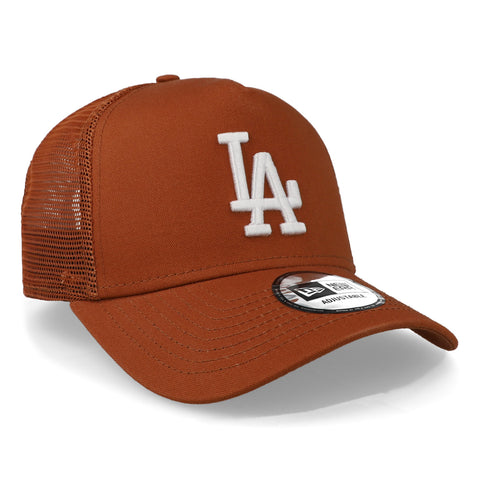 Gorra New Era 9 Forty MLB Dodgers League Trucker Marrón V2 Unitalla