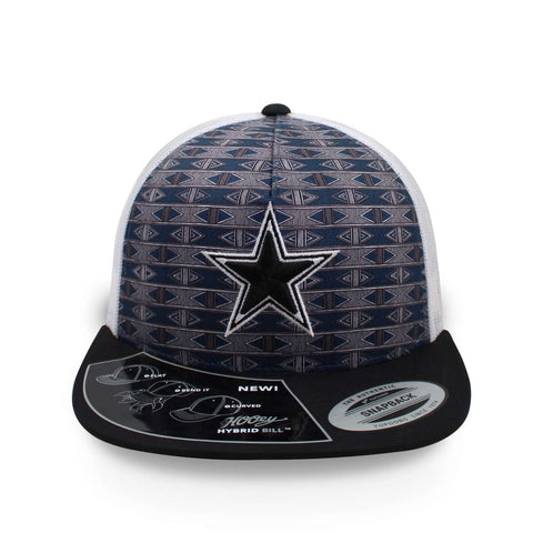 Gorra Hooey Snapback Hybrid Star Trucker Azul Marino Uni