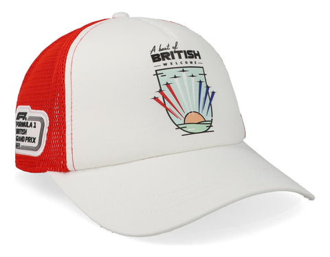 Gorra Formula 1 Stch F1 Fw Rs Silverstone White Blanco Unita