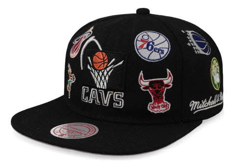 Gorra Mitchell & Ness Nba All Over Conference Cavs Negro Uni