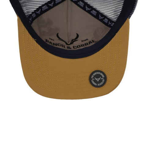 Gorra Ranch & Corral Caprino Savanna Marino Unitalla