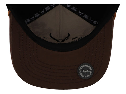 Gorra Ranch & Corral Ganadera 36 Rcg36 Negro/café Unitalla