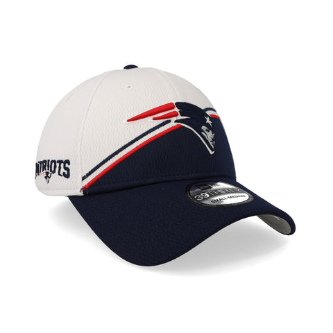 Gorra New Era 39 Thirty NFL Patriots Sideline 23 Azul Marino