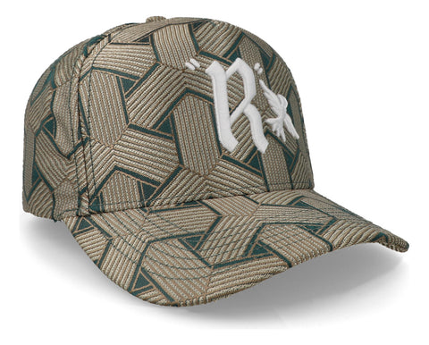 Gorra Reference Luxe Geometric Ref426 Verde Unitalla