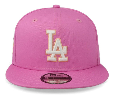 Gorra New Era 9 Fifty MLB Dodgers Pastel Patch Rosa Unitalla