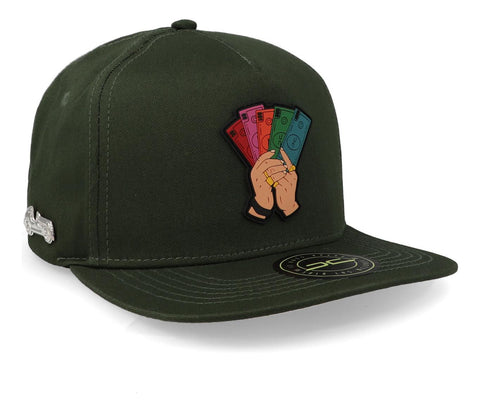 Gorra Jc Hats Never Look 1866 Verde Unitalla