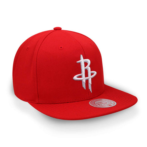Gorra Mitchell & Ness NBA Core Basic Rockets Scarlet Rojo