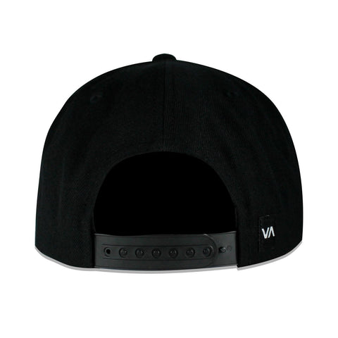 Gorra RVCA Snapback Common Wealth Negro Unitalla