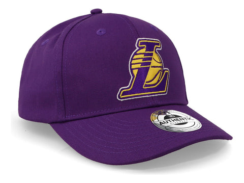 Gorra Fex Pro Nba Lakers Sb32120pur Morado Para Niño