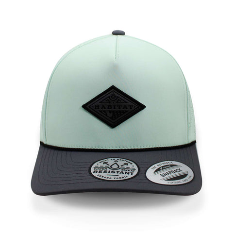 Gorra Hooey Habitat Trucker Diamond Patch Menta Uni