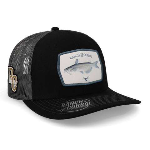 Gorra Ranch & Corral Catfish Rcfs11 Negro Unitalla