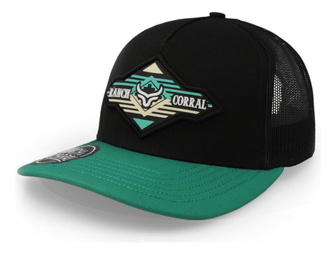 Gorra Ranch & Corral Lifestyle 21 Rcl21 Negro/turquesa Unita