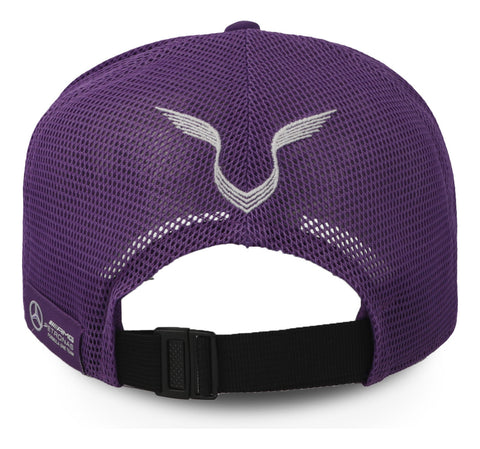 Gorra Mercedes Amg Rp Lh Morado Unitalla