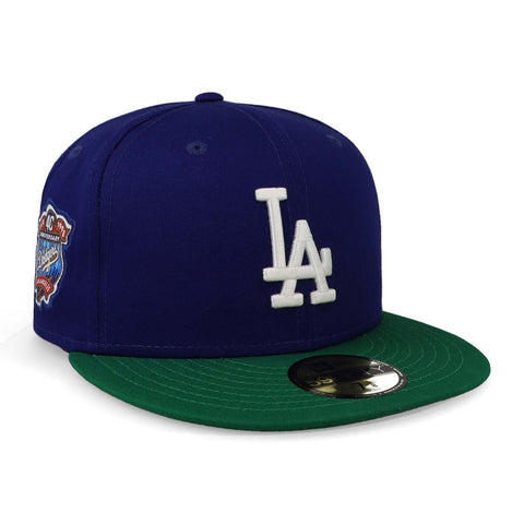 Gorra New Era 59 Fifty MLB Dodgers Team Colour Azul Cerrada