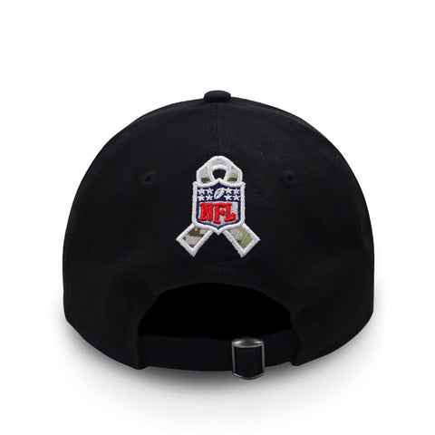 Gorra New Era 9 Twenty NFL Seahawks Salute Service 22 Negro Unitalla
