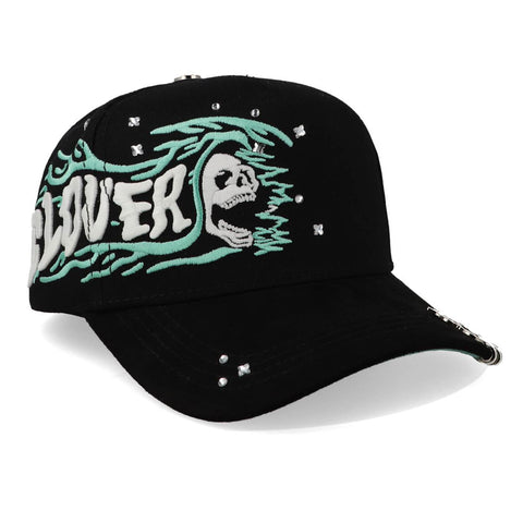 Gorra Clover Garments Skull Magic Negra Unitalla