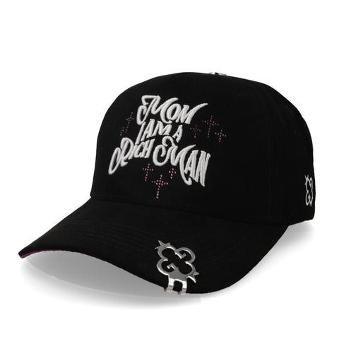 Gorra Clover Garments Mom Negra Unitalla