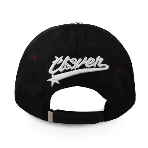 Gorra Clover Garments Eyes On Fire Negra Unitalla