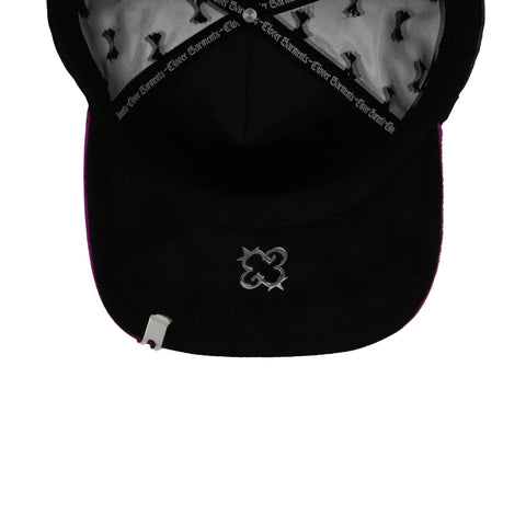 Gorra Clover Garments Bones Morado Unitalla