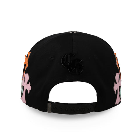 Gorra Clover Garments Cross Negro Unitalla