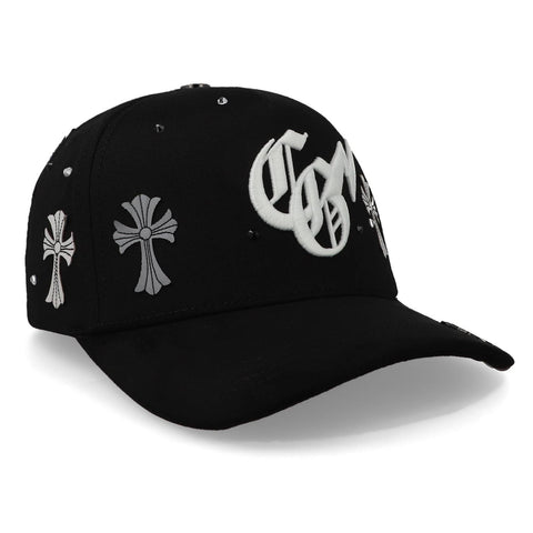 Gorra Clover Garments Gervonta Black Negra/Blanco Unitalla