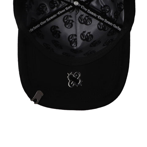 Gorra Clover Garments Gervonta Black Negra/Blanco Unitalla