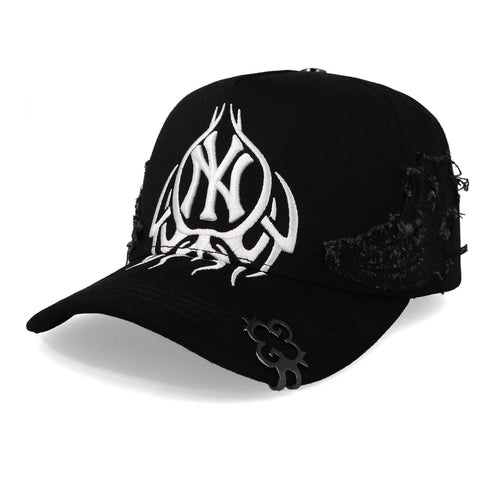 Gorra Clover Garments NY Negra Unitalla