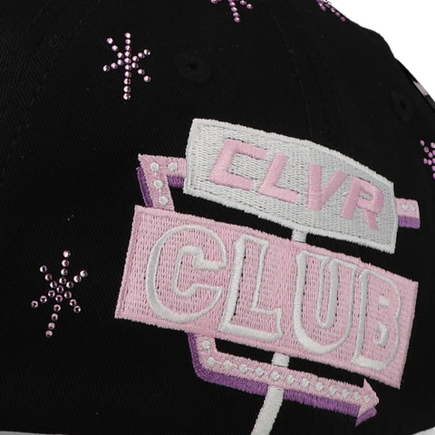 Gorra Clover Garments CLVR Club Negro Unitalla