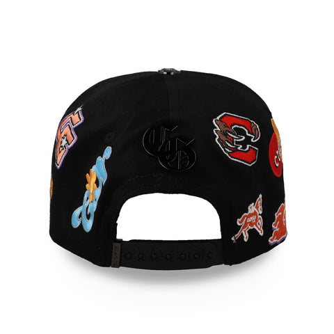 Gorra Clover Garments CLVR Pat Negro Unitalla