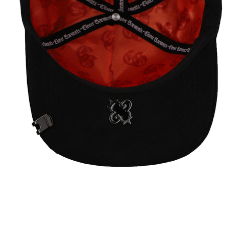 Gorra Clover Garments CLVR Pat Negro Unitalla