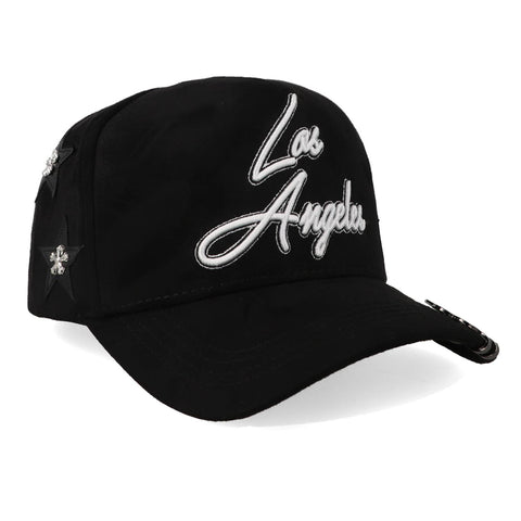 Gorra Clover Garments Los Angeles 25 Negra Unitalla