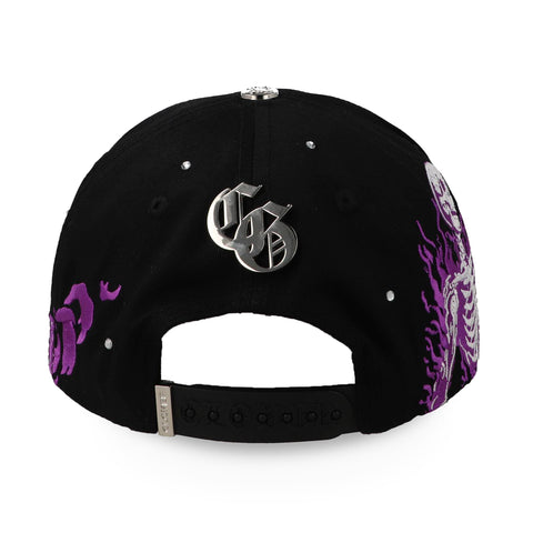 Gorra Clover Garments CLVR Skull Negra Unitalla