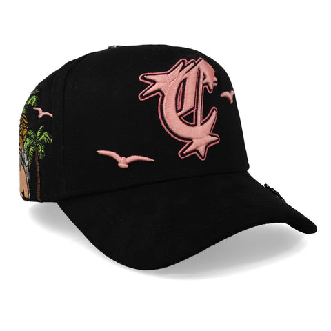 Gorra Clover Garments CLVR UVST Negra Unitalla