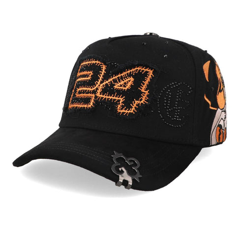 Gorra Clover Garments Calle 24 Pika Pika Negra Unitalla