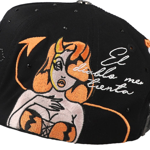 Gorra Clover Garments Calle 24 Pika Pika Negra Unitalla