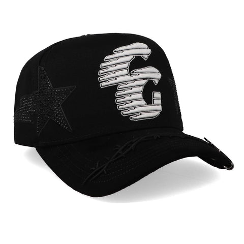 Gorra Clover Garments CG II Negra Unitalla