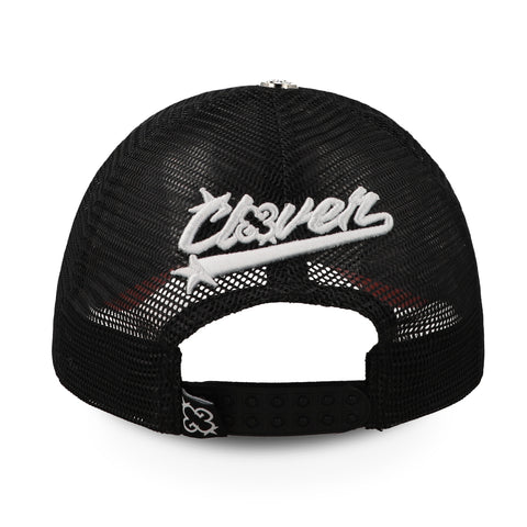 Gorra Clover Garments Living My Negro/Rojo Unitalla