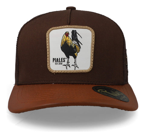 Gorra Piales Gallo Giro 0191 Cafe Unitalla