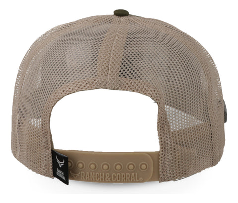 Gorra Ranch & Corral Bikers 5 Rcb05 Verde/marino Unitalla