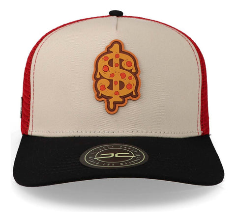 Gorra Jc Hats Jc Pizza 1673 Curve Mesh Beige Unitalla
