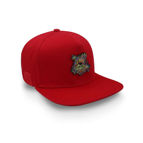 Gorra Cash Only Snapback Bear Rojo Unitalla
