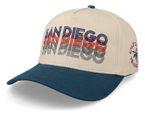 Gorra Overrated San Diego Str Beige Unitalla