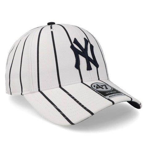 Gorra '47 MLB Yankees Bird Cage Blanco Unitalla