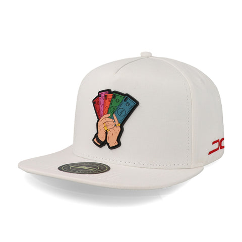 Gorra JC Hats Never Look 1868 Blanco Unitalla