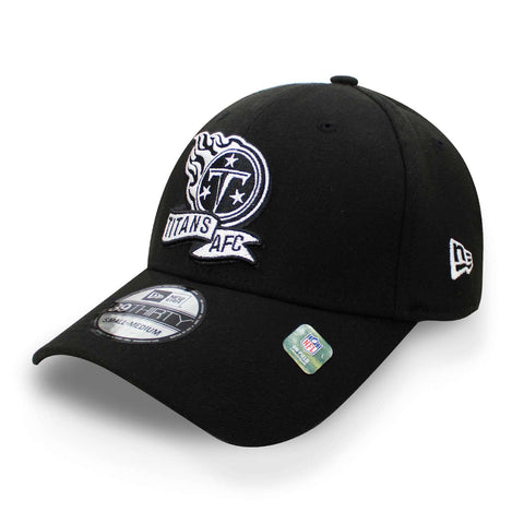 Gorra New Era 39 Thirty NFL Titans Sideline Cw Negro Cerrada