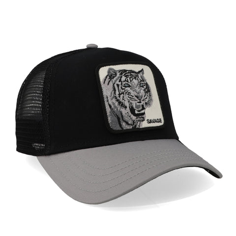 Gorra Goorin Bros 101-1778 The Savage Tiger Negro Unitalla