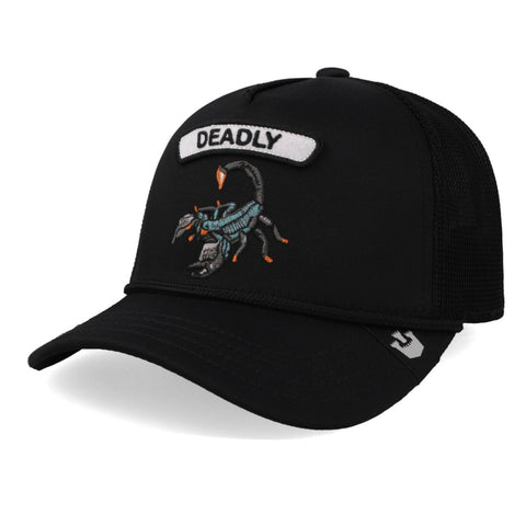 Gorra Goorin Bros GB2 Deadly Scorp Negro Unitalla